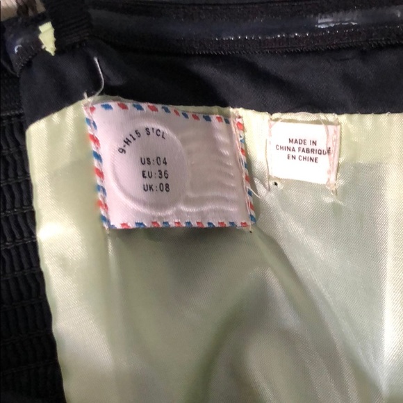 Anthropologie Strapless Party Dress with Sash - Picture 8 of 8